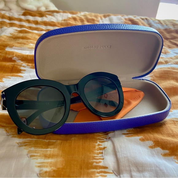 Emilio Pucci | NWT!! 51mm Round Sunglasses - Picture 2 of 12